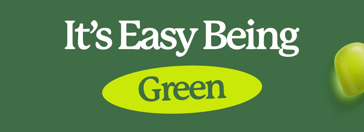 It's Easy Being Green It's Easy Being Green