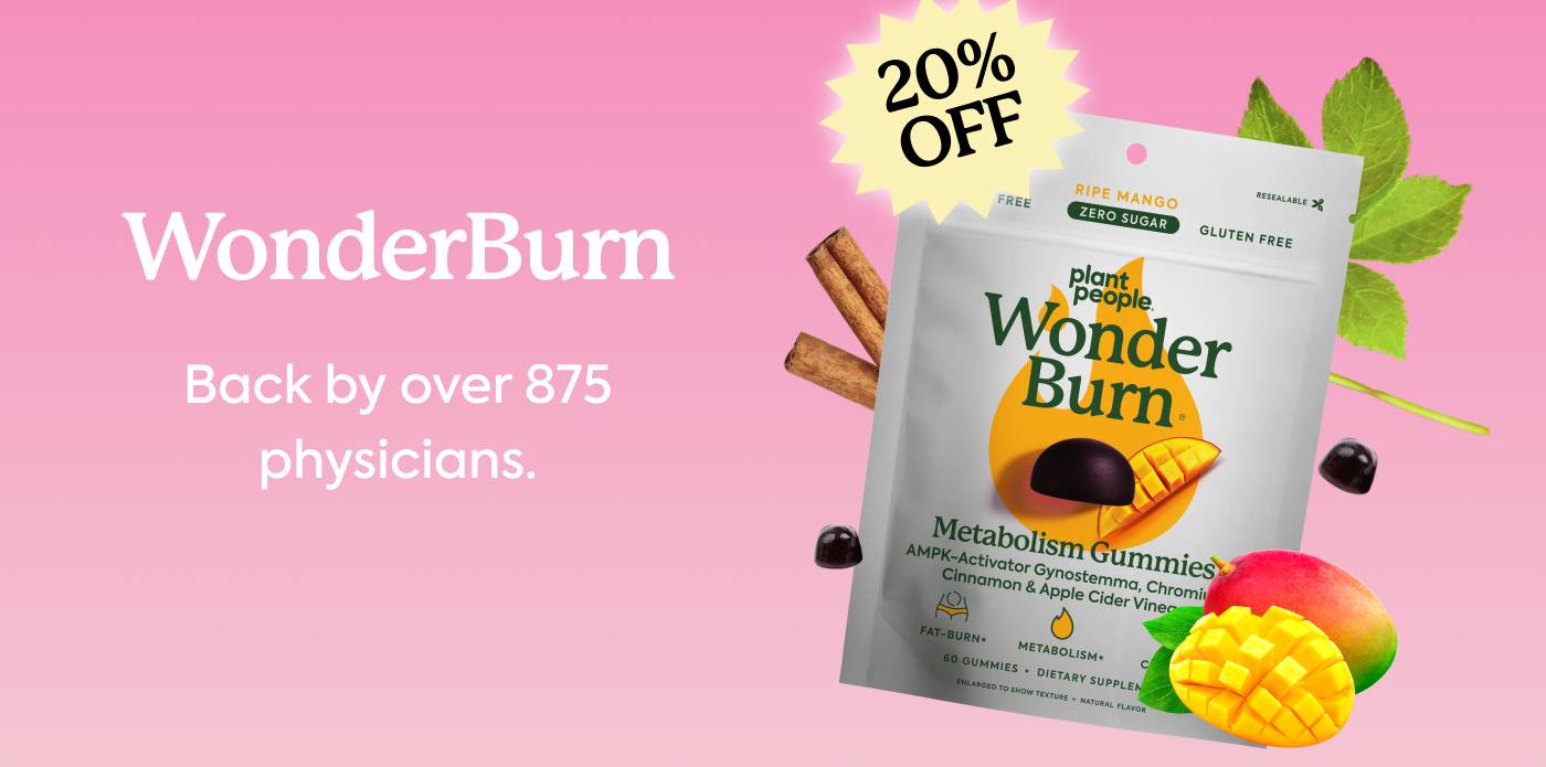 WonderBurn – Energize your metabolism and tame your cravings.*