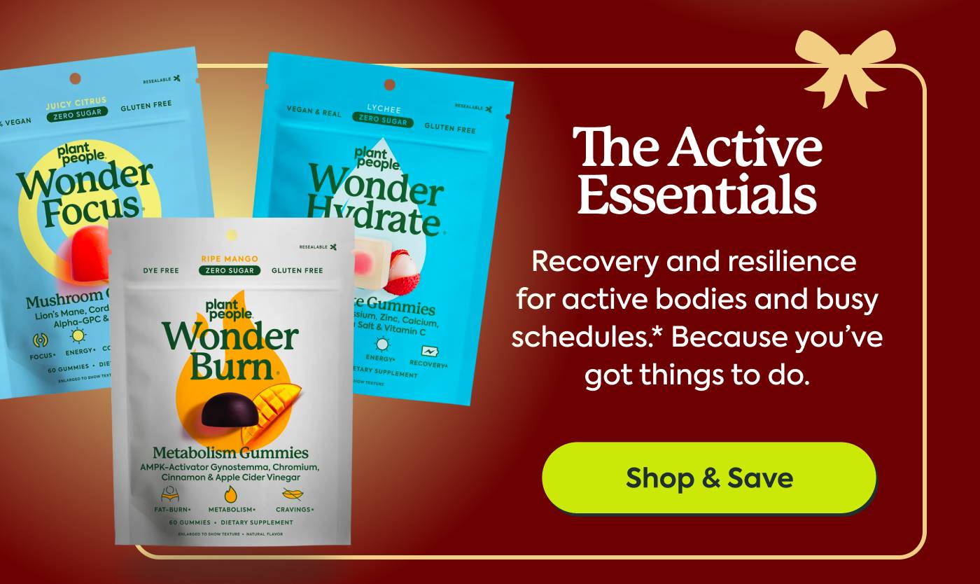 Active Essentials Recovery and resilience for active bodies and busy schedules.* Because you’ve got things to do.
