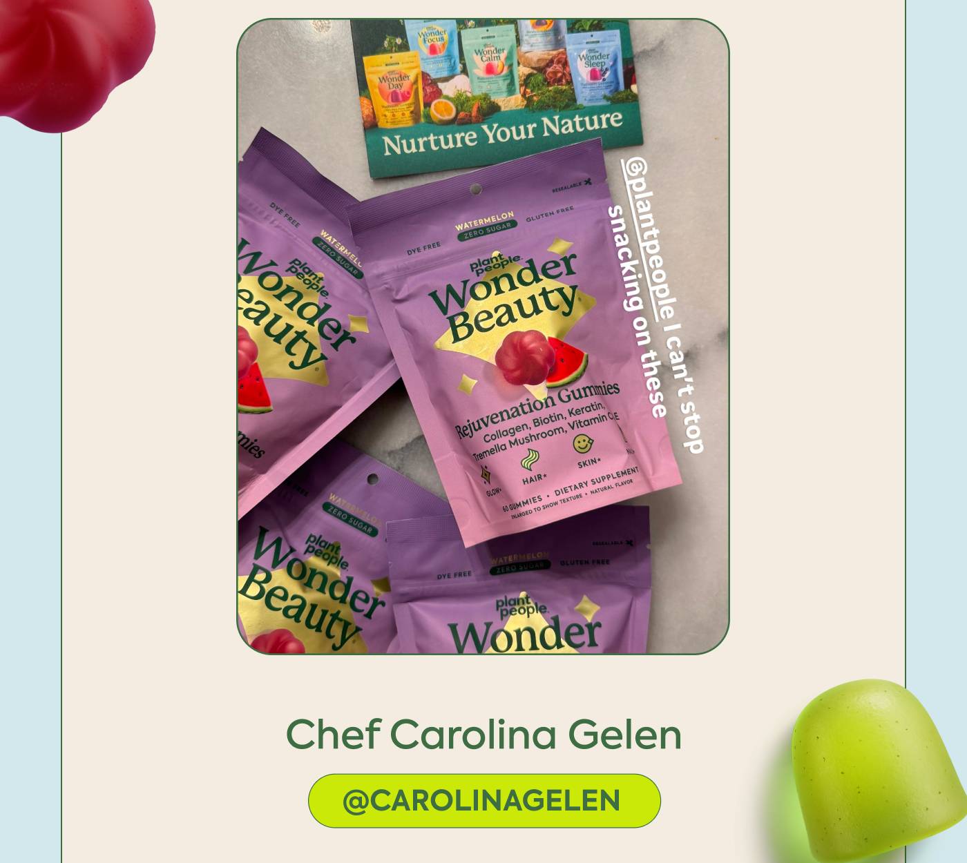 - Chef Carolina Gelen @carolinagelen 
