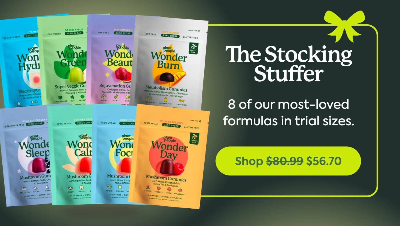 The Stocking Stuffer: 8 of our most-loved formulas in trial sizes.