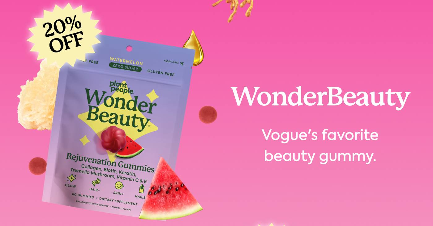 WonderBeauty – VOGUE’s favorite gummy for beauty.