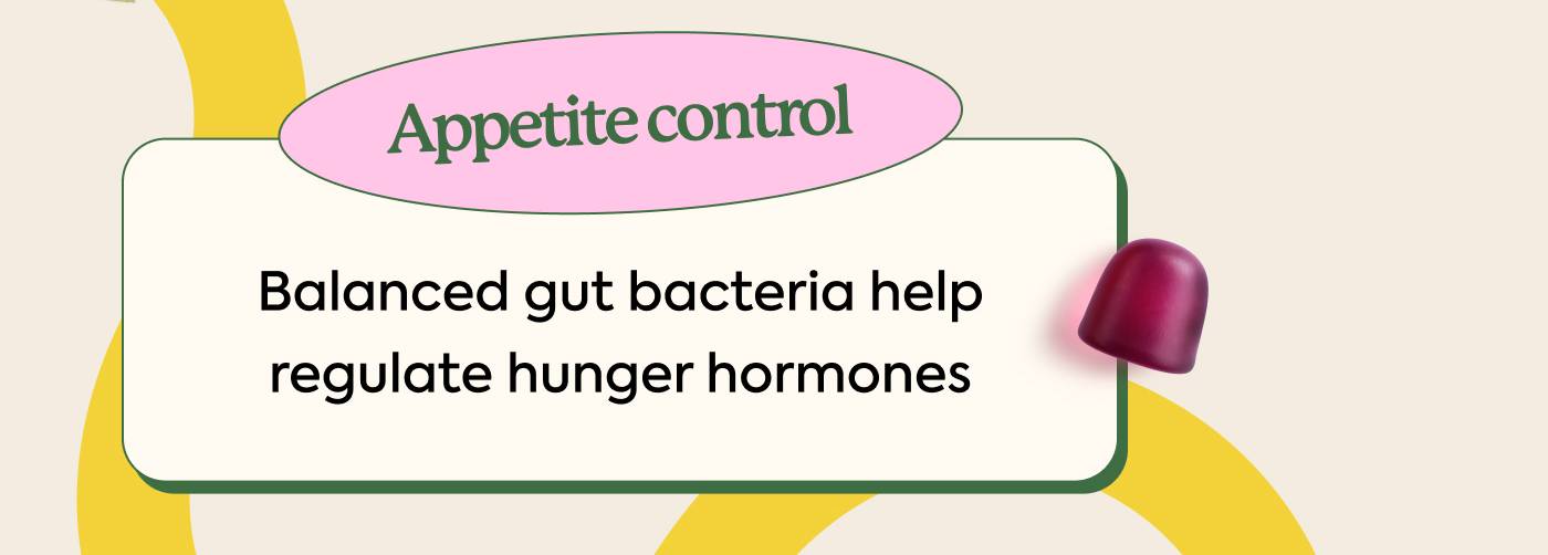 Appetite control Balanced gut bacteria help regulate hunger hormones 
