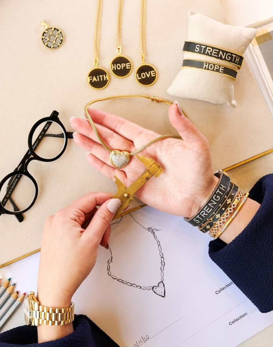 The LOVE Beaded Stretch Bracelet