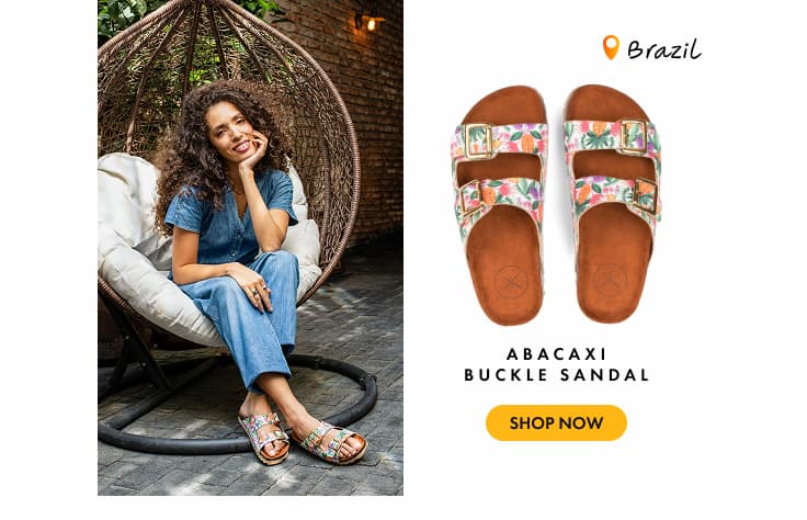Abacaxi Buckle Sandal