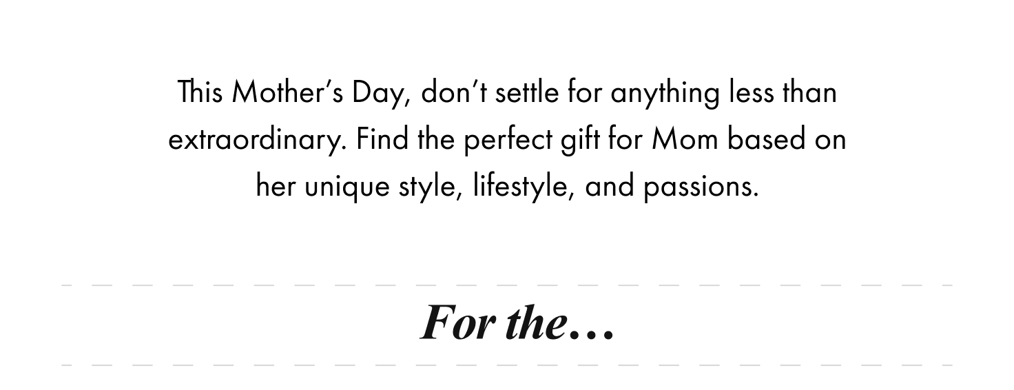 Mother's Day Gift Guide