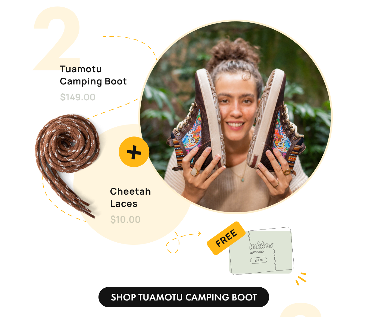 Tuamotu Camping Boot