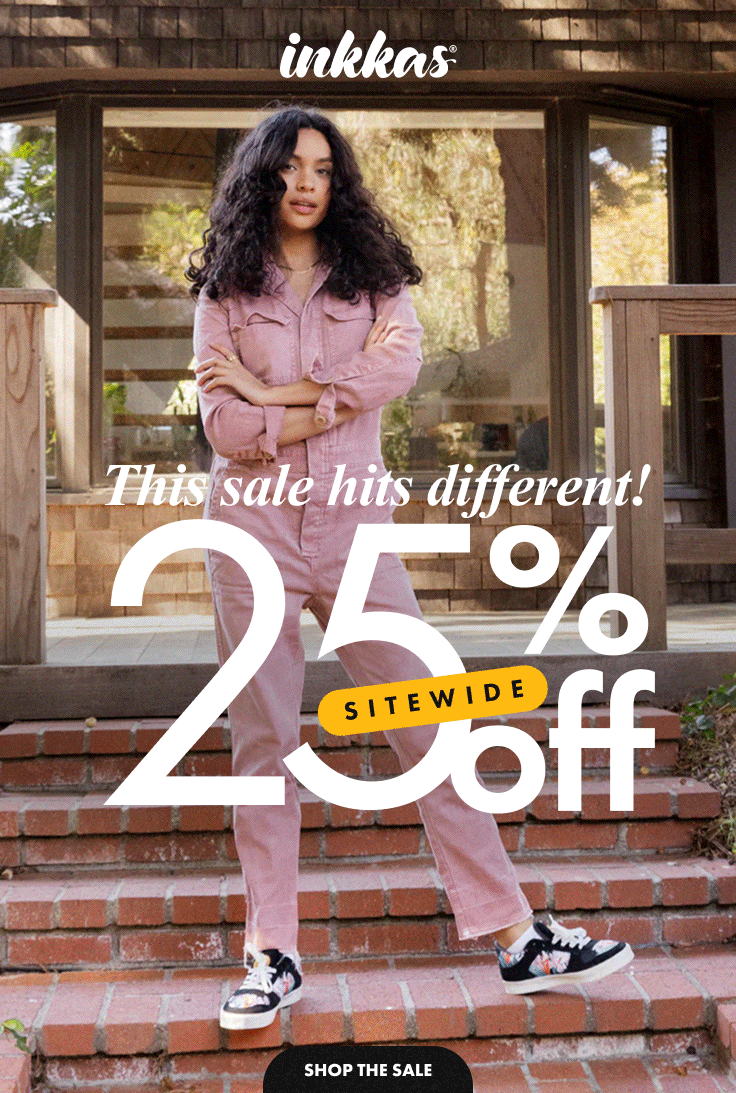 25% off Sitewide