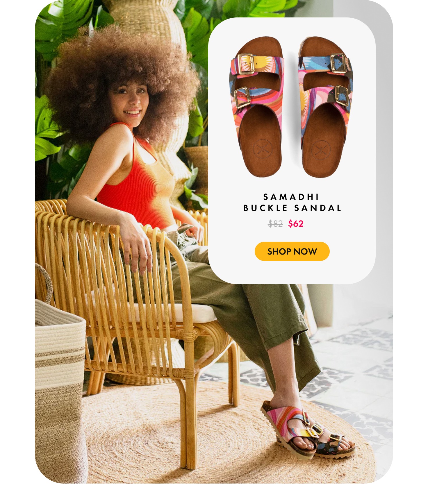 Samadhi Buckle Sandal