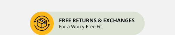 Free Returns & exchanges