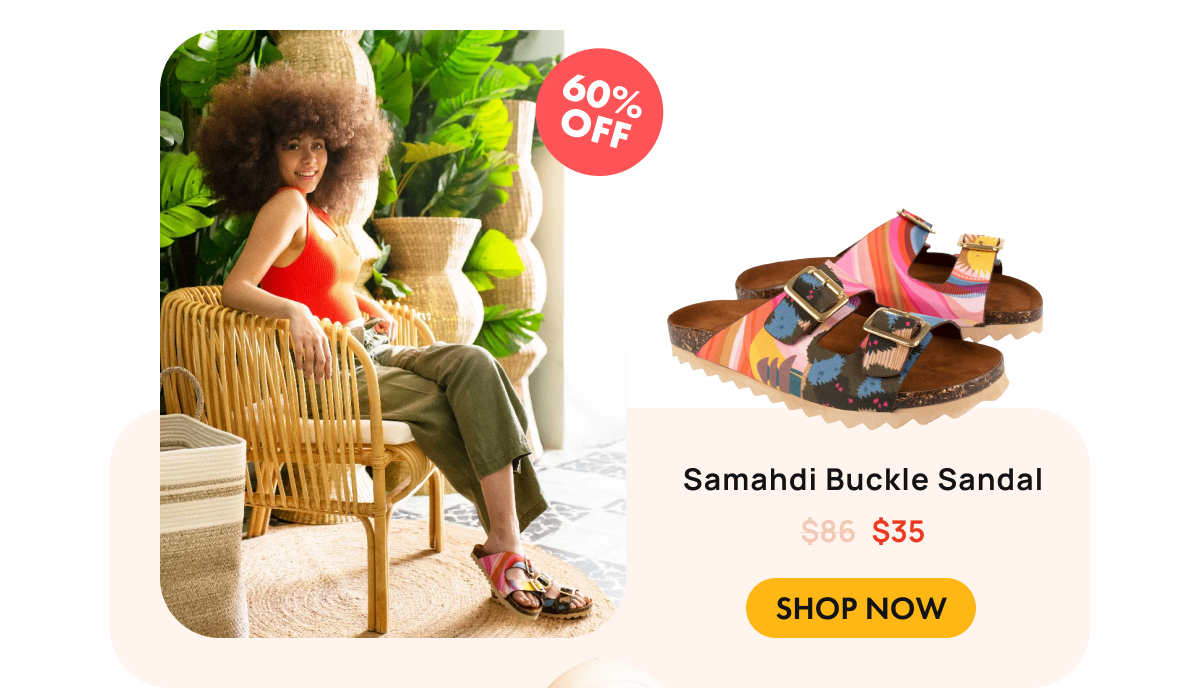 Samadhi Buckle Sandal