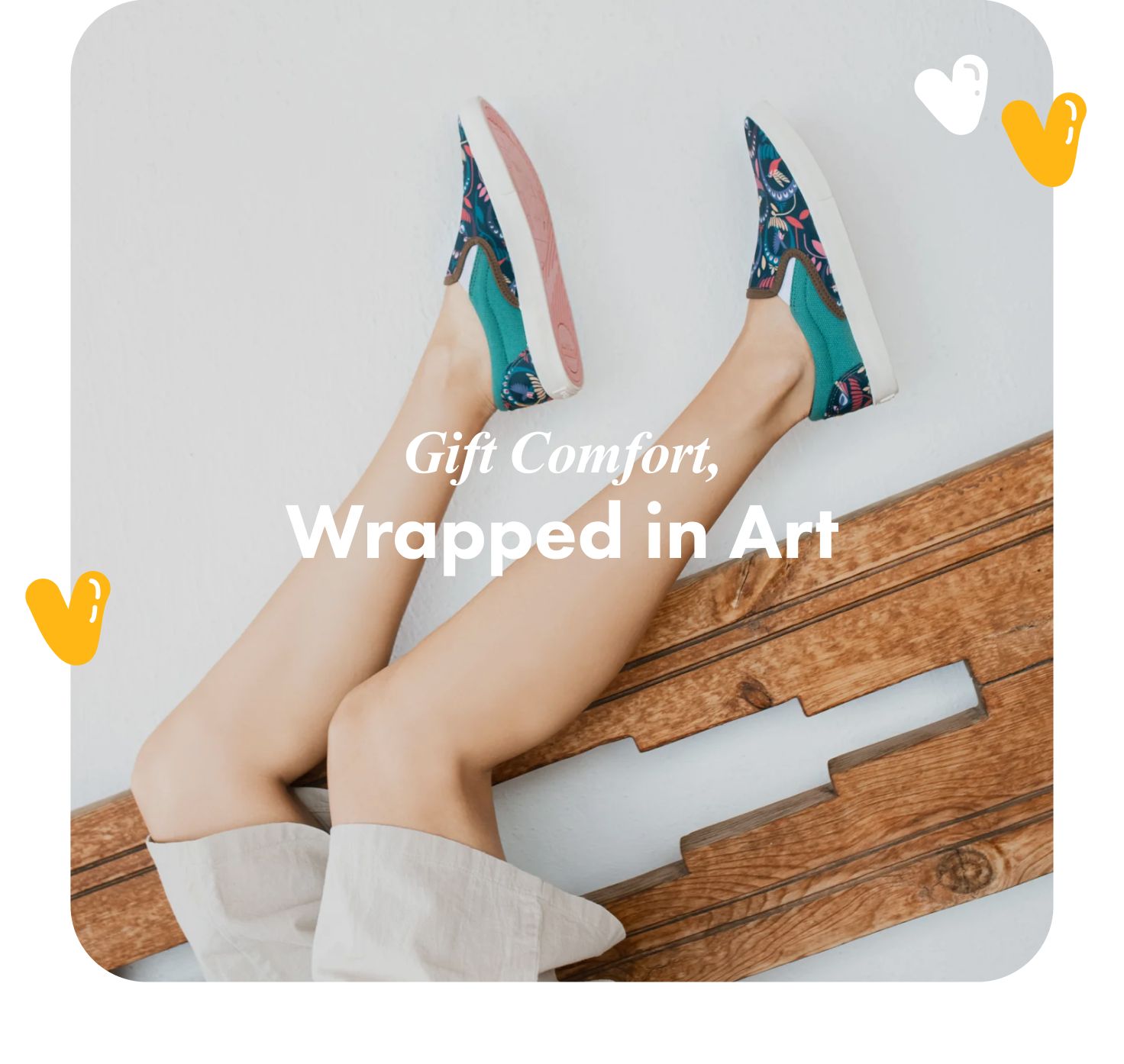 gift comfort wrapped in art