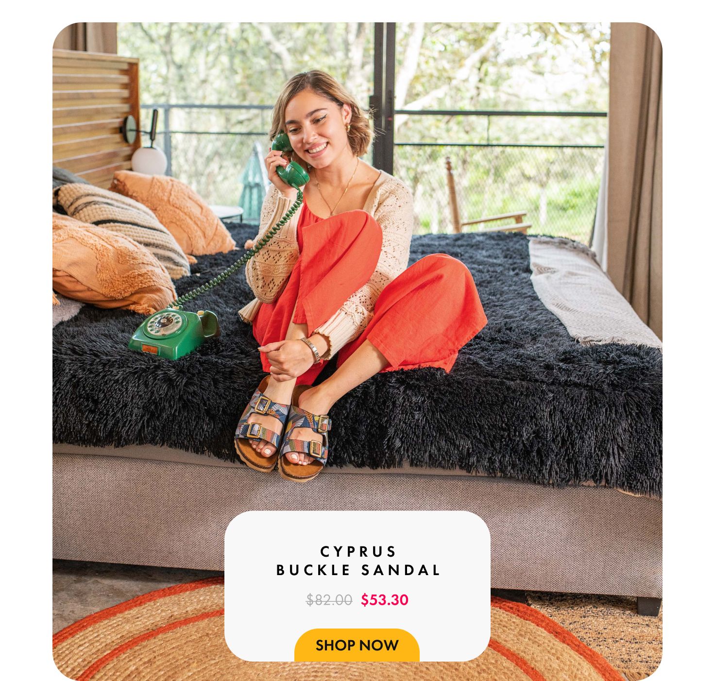 Cyprus Buckle Sandal