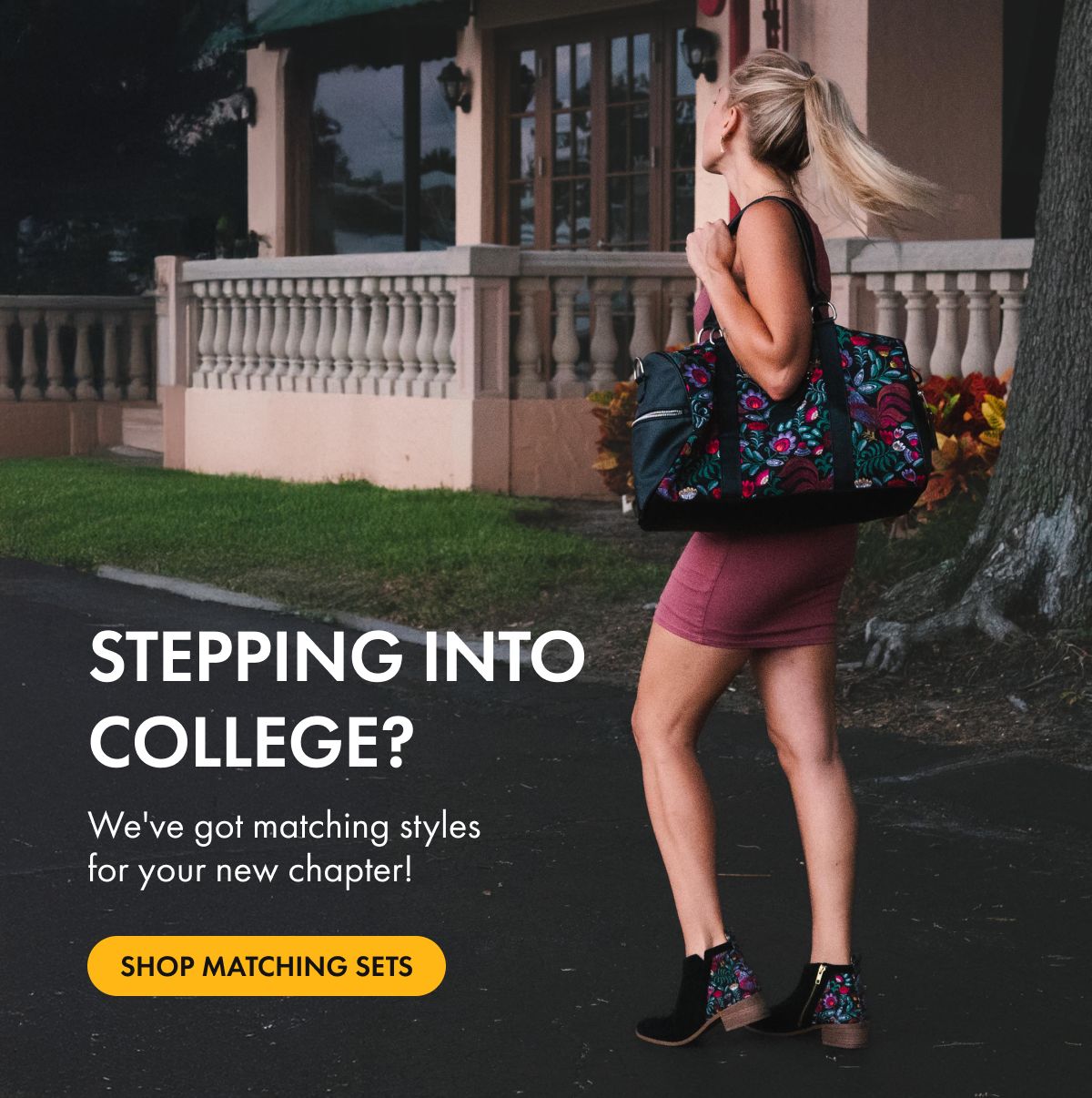 Stepping into college?