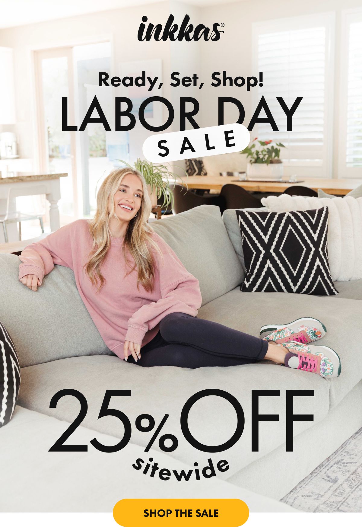 Ready, Set, Shop! LABOR DAY SALE 25% OFF  