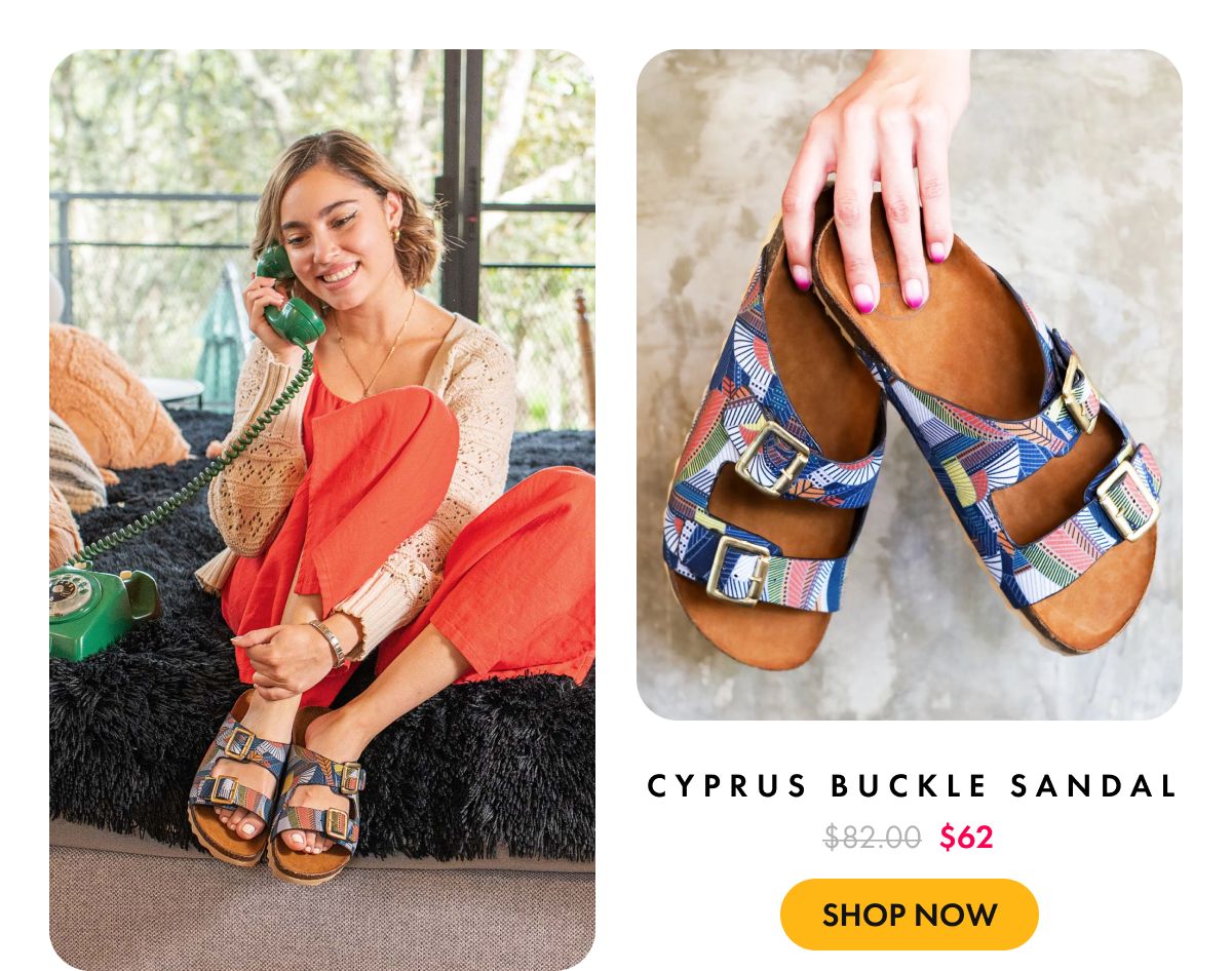 Cyprus Buckle Sandal