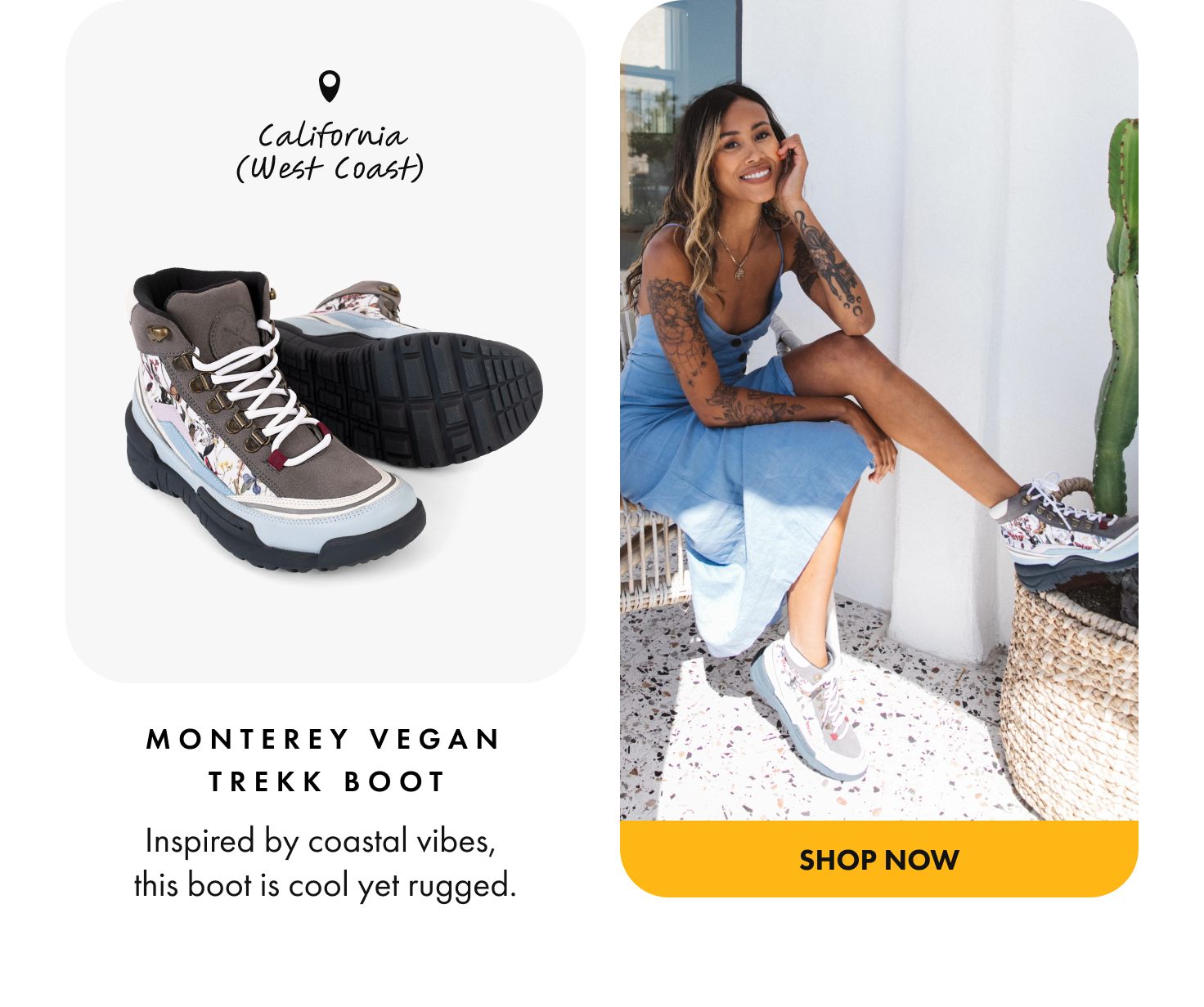 monterey vegan trekk boot