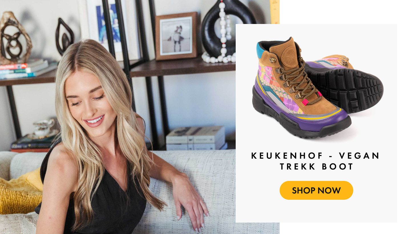 keukenhof vegan trekk boot