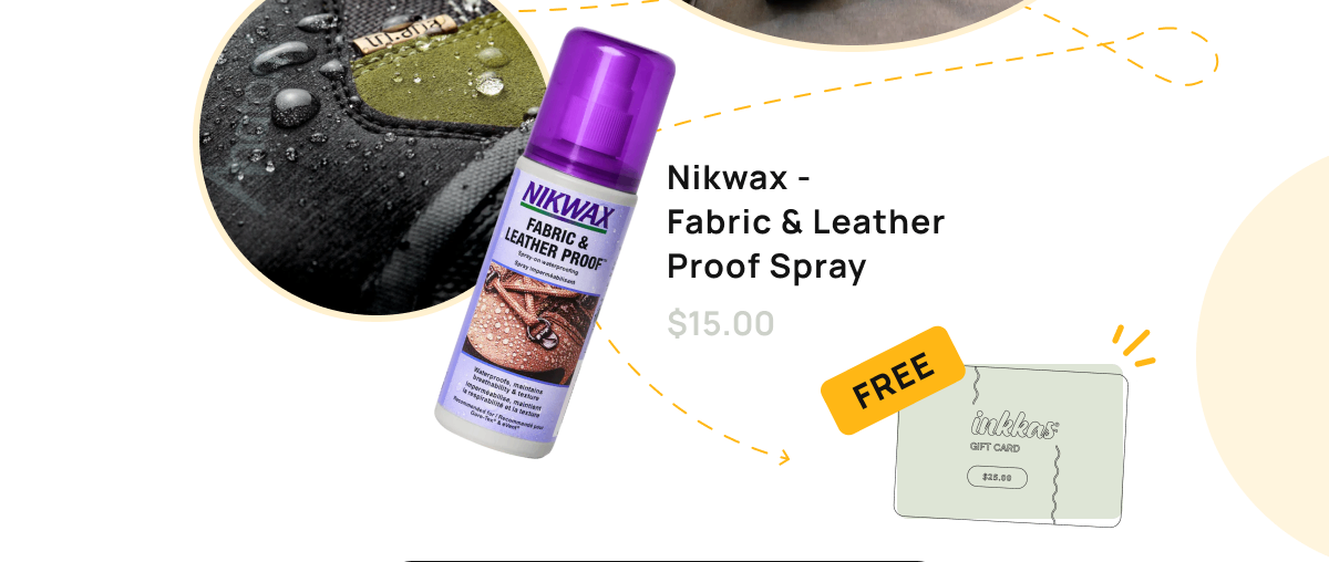 Nikwax Fabric & Leather Proof Spray