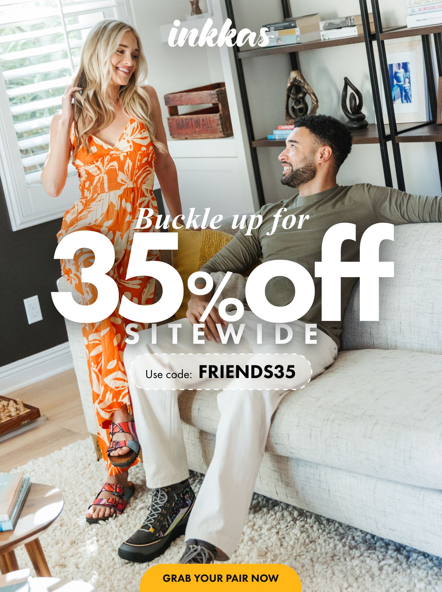 Buckle Sandals ALL 35% off 