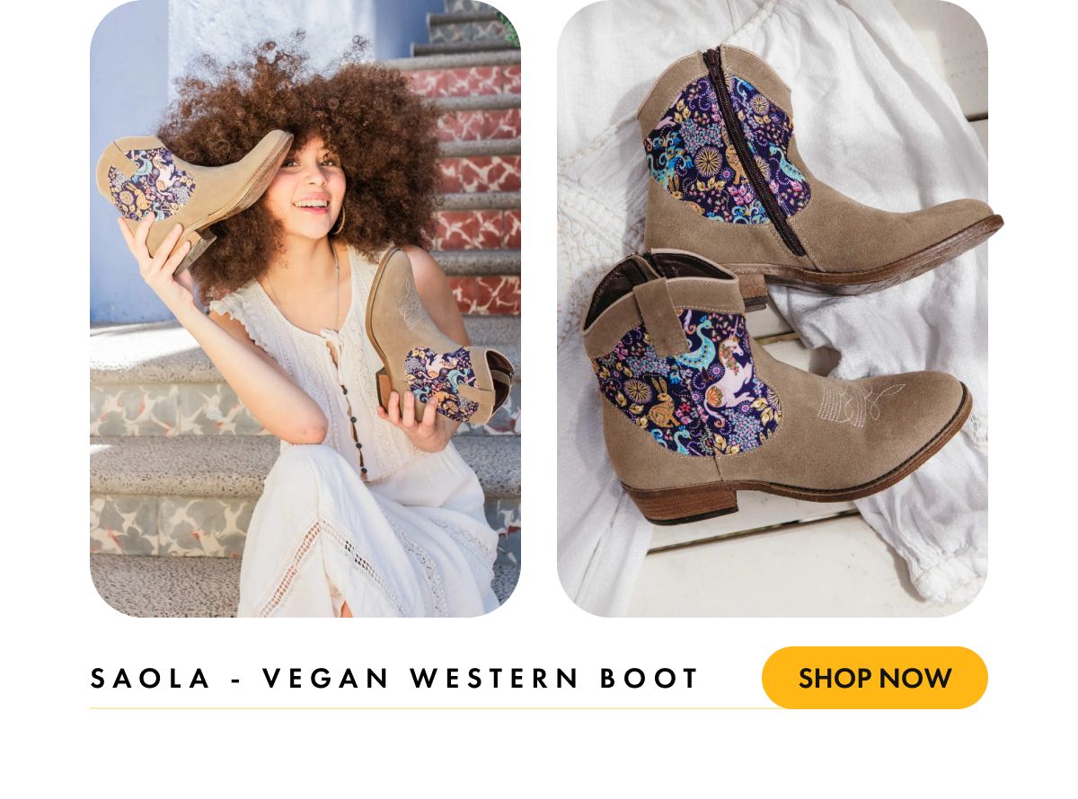 Saola - Vegan Western Boot
