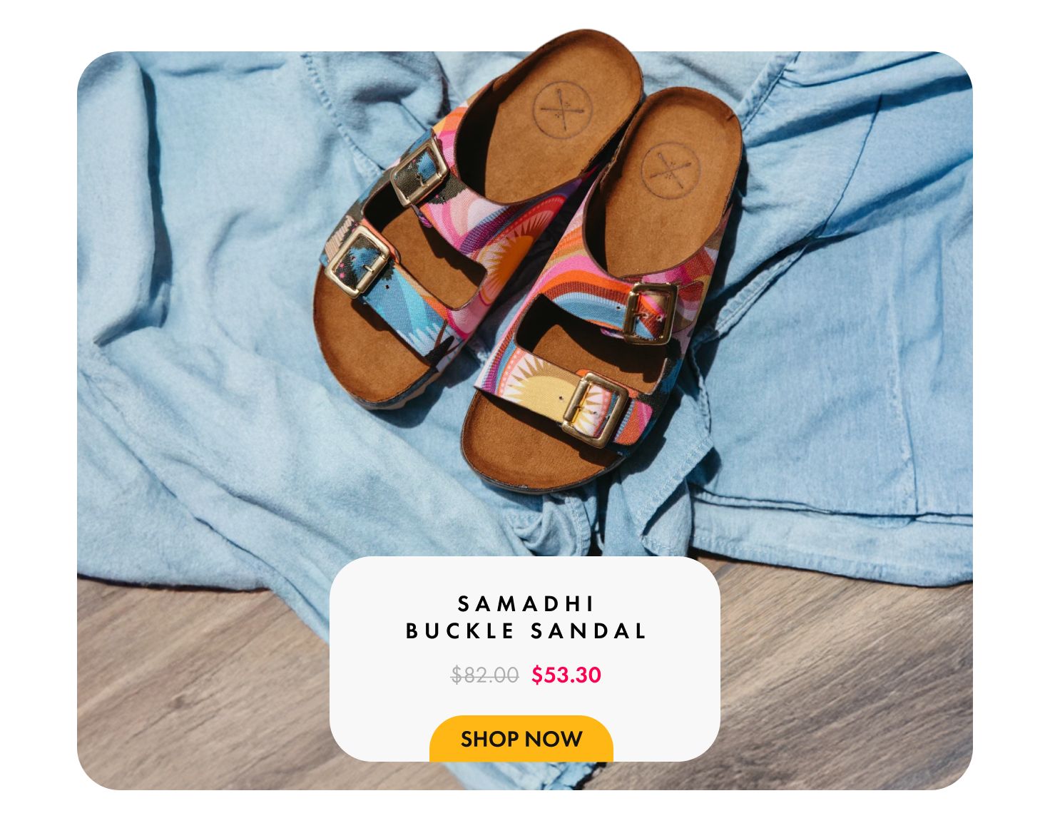 Samadhi Buckle Sandal
