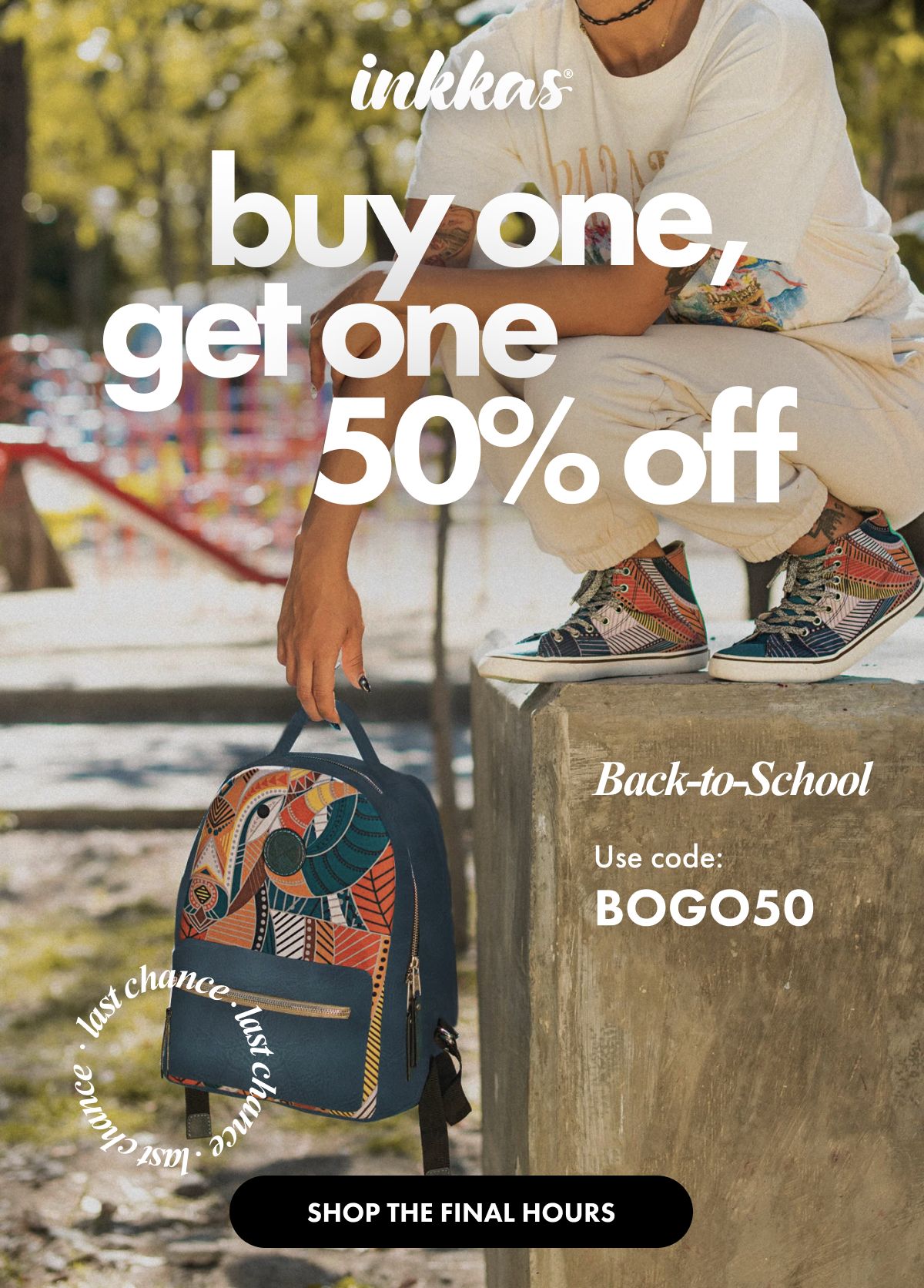 Buy One, Get One 50% Off