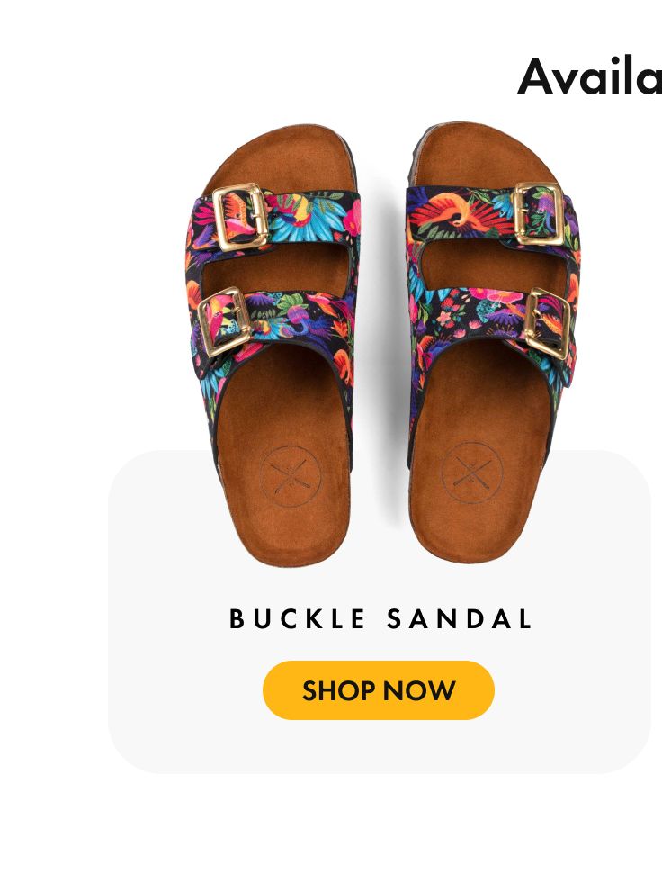 buckle sandal
