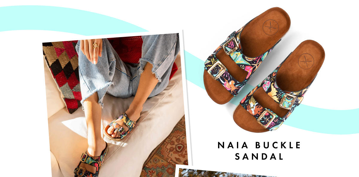 Naia buckle Sandal