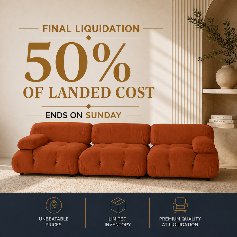 Advertisement for a closing sale: "Forever" sale at 50% off, with a "Shop Now" button.