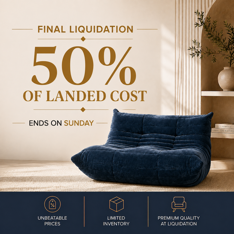 Advertisement for a closing sale: "Forever" sale at 50% off, with a "Shop Now" button.