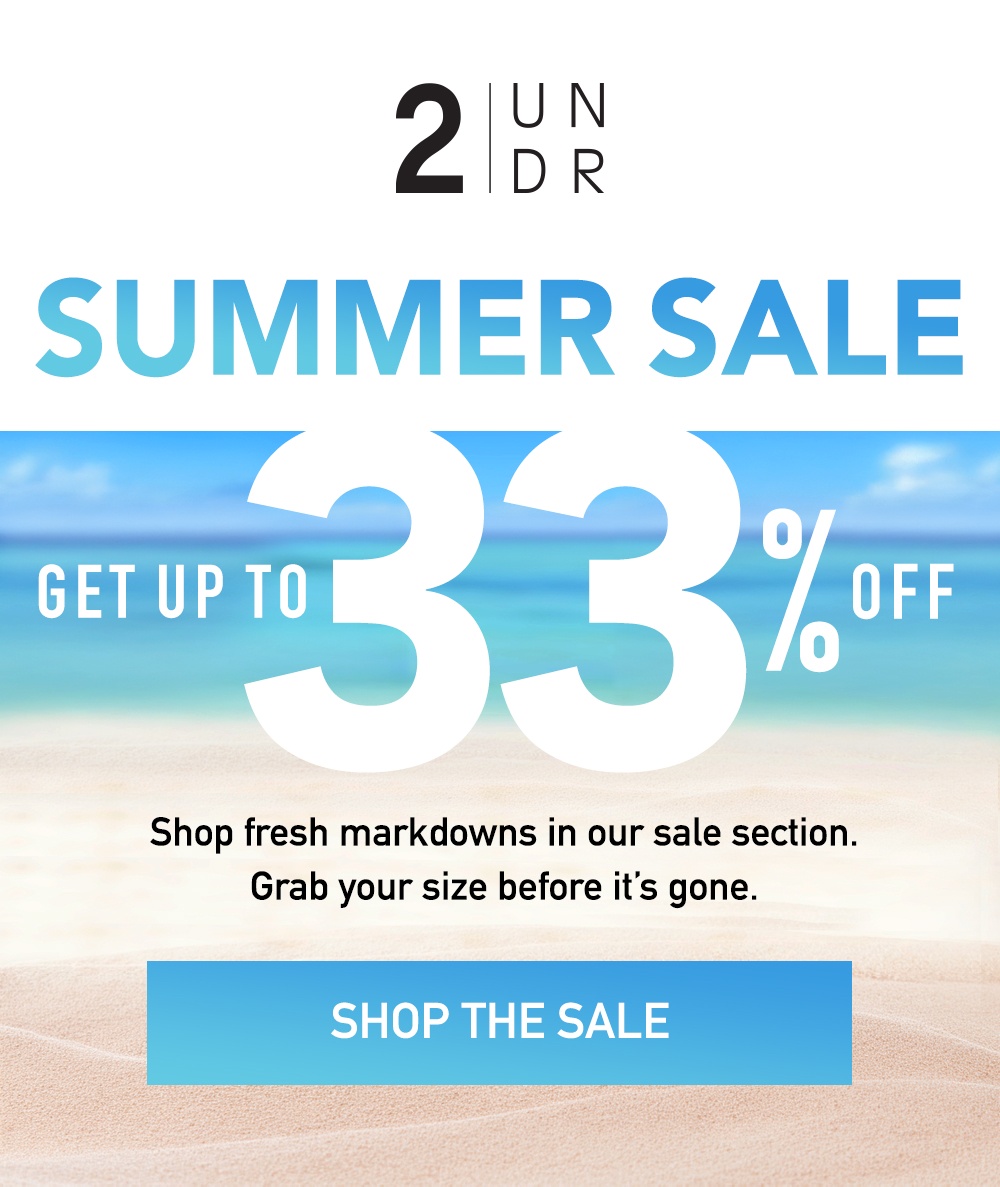 Up to 33% off at 2UND R