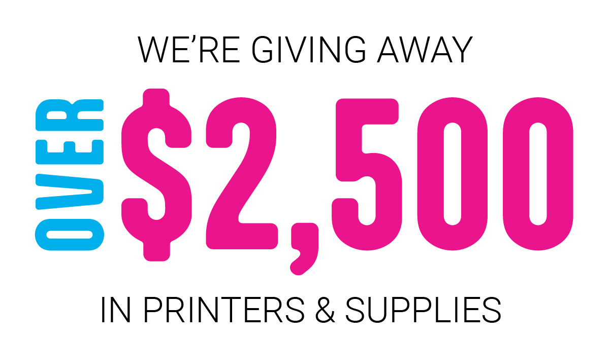 Our Big Printer GIVEAWAY is BACK! Red River Paper