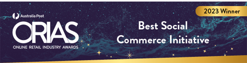 2023 Winner - Best Social Commerce Initiative