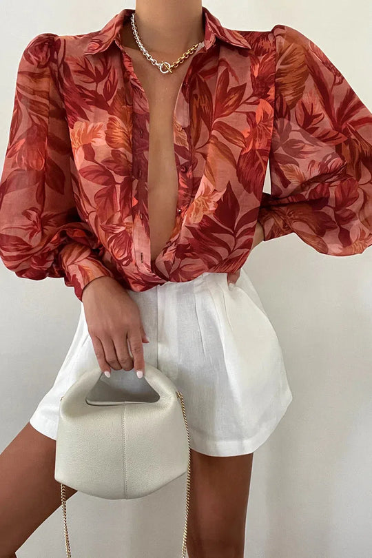 FLEETWOOD BLOUSE - TROPICS