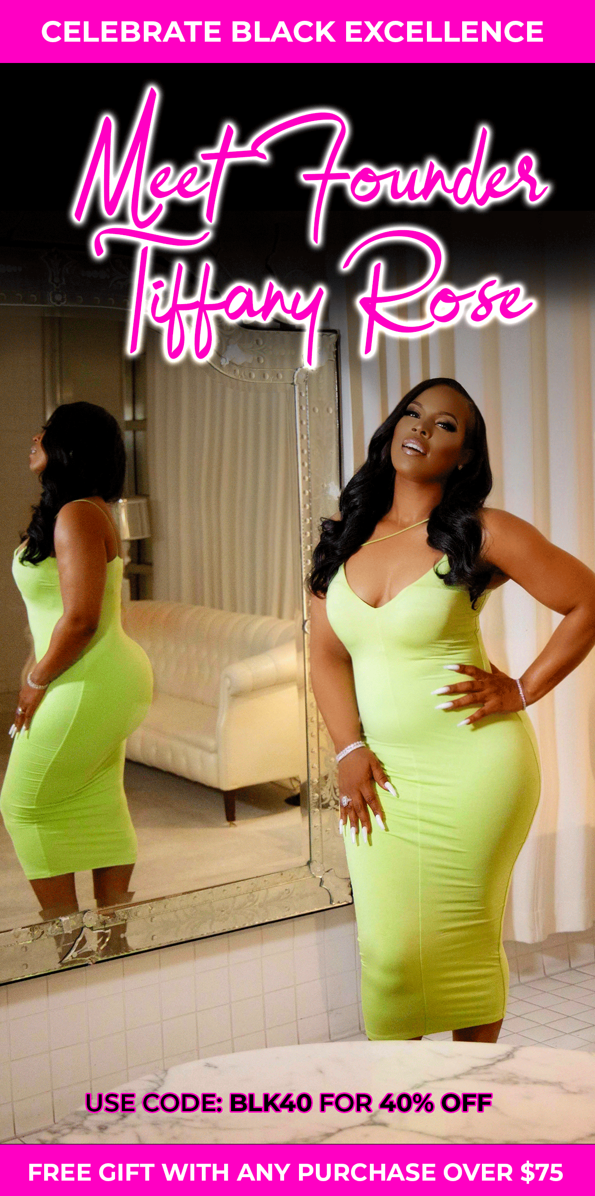 Celebrating Black Excellence Meet Our Founder Tiffany Rose 🖤