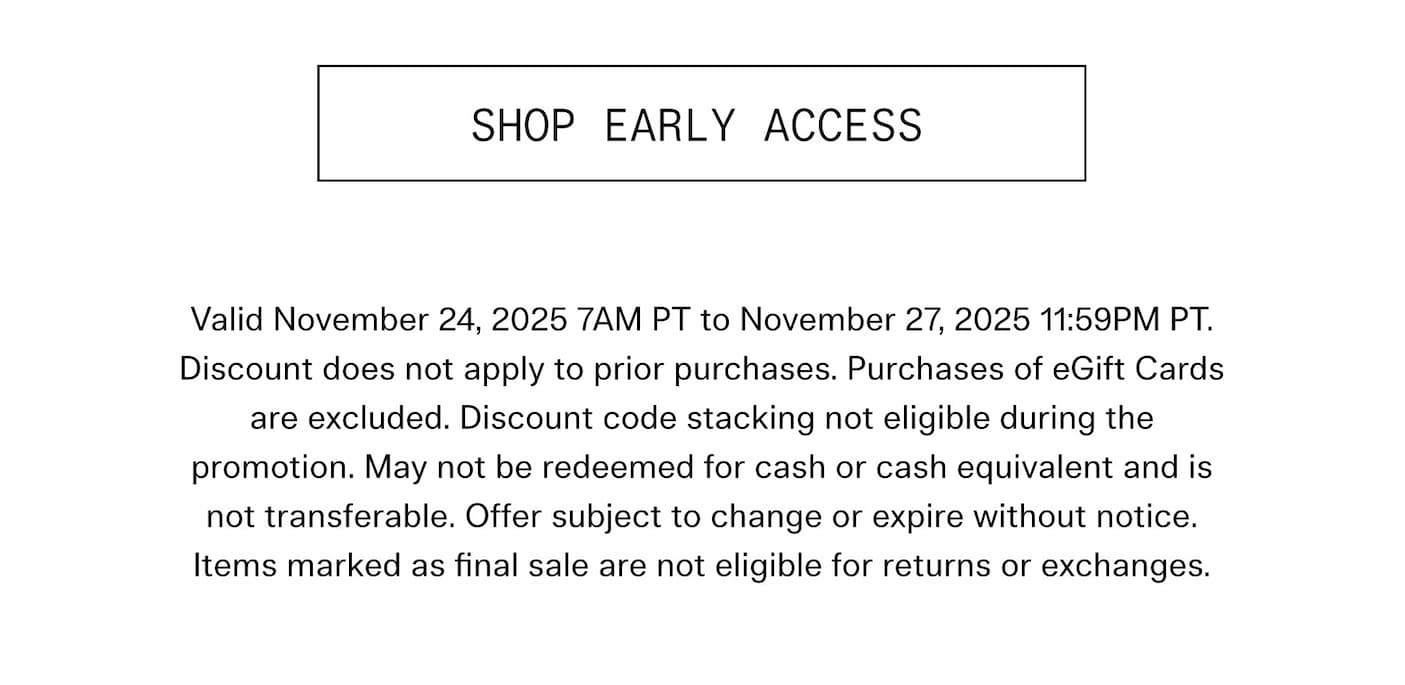 Girlfriend Collective Black Friday Shop All