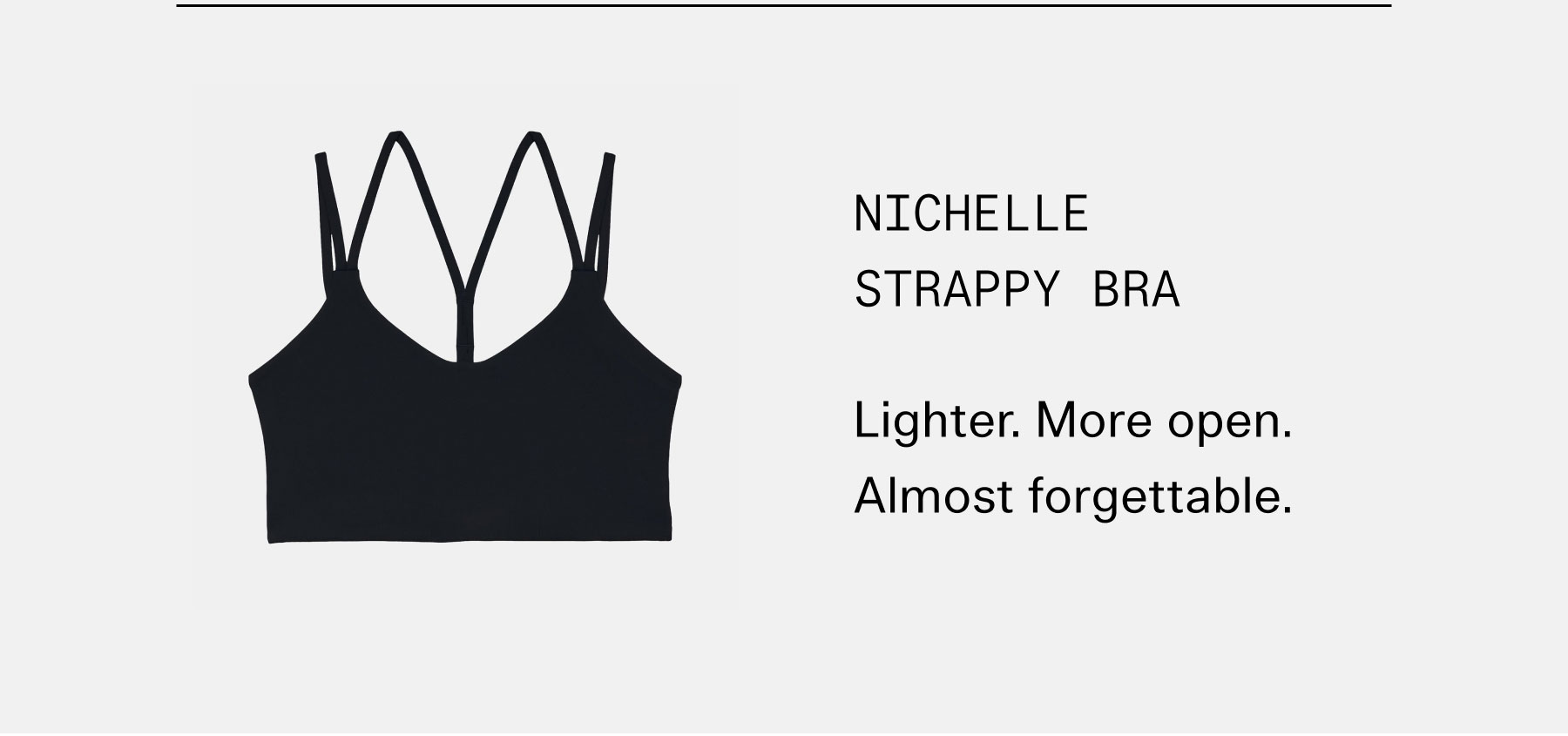 Girlfriend Collective Nichelle Strappy Bra