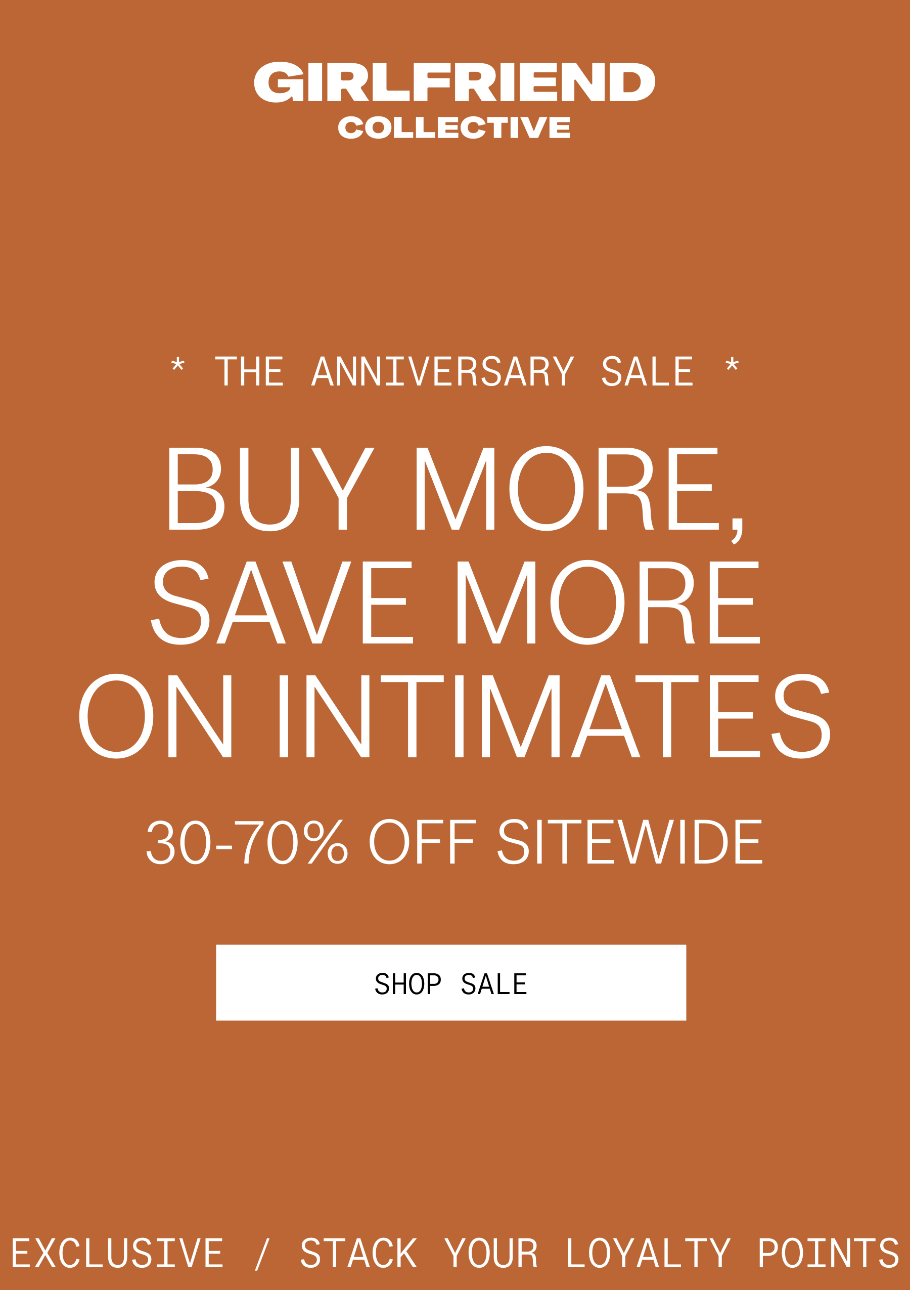 girlfriend collective anniversary sale