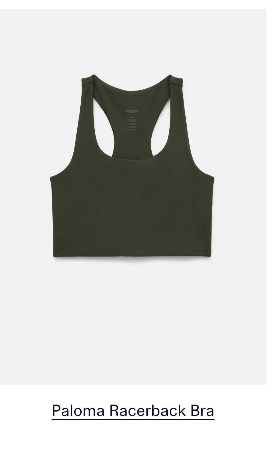 Terrace Paloma Racerback Bra