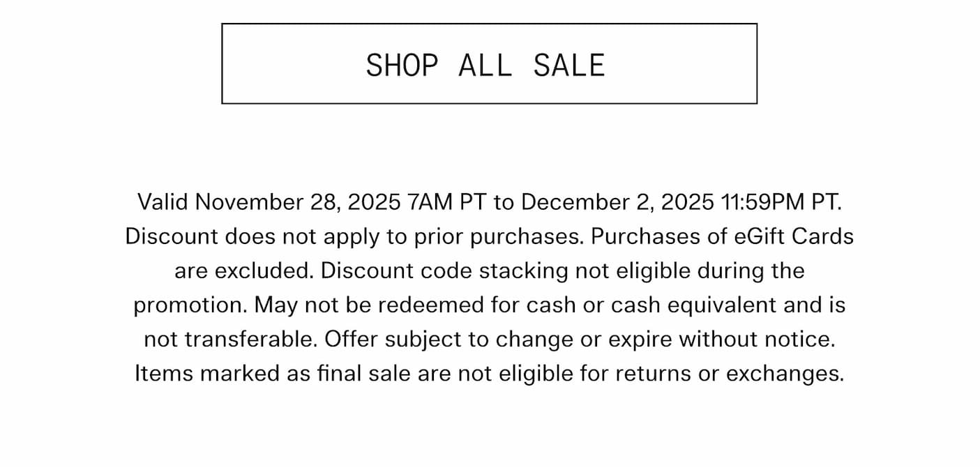 Girlfriend Collective Black Friday Sale