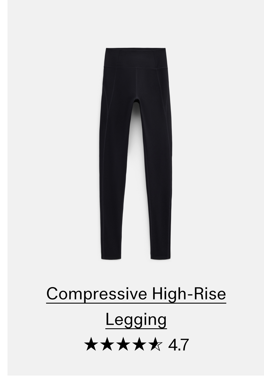 Compressive High-Rise Legging