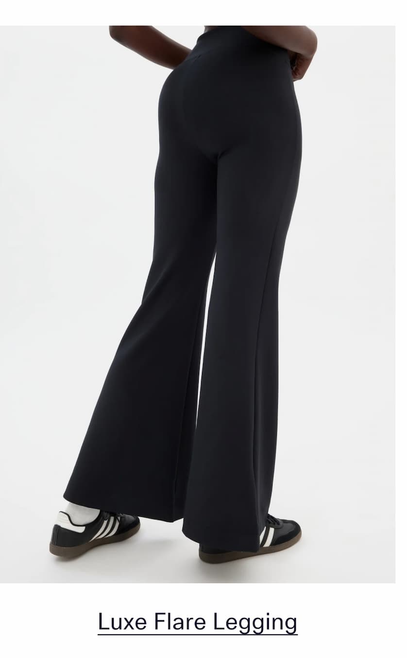 girlfriend collective luxe flare leggings