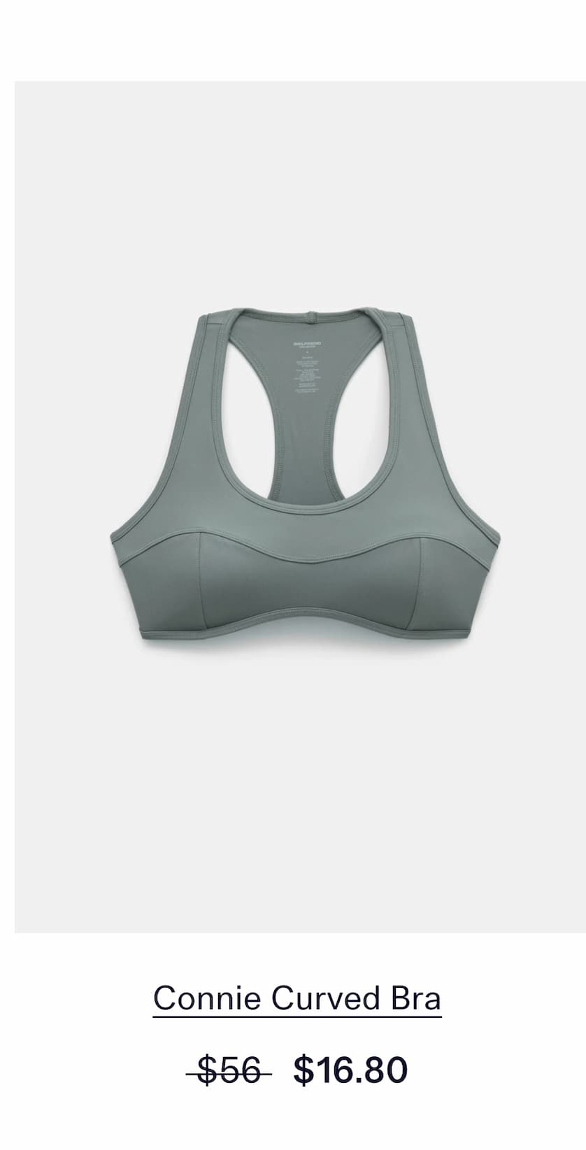 Connie Curved Bra