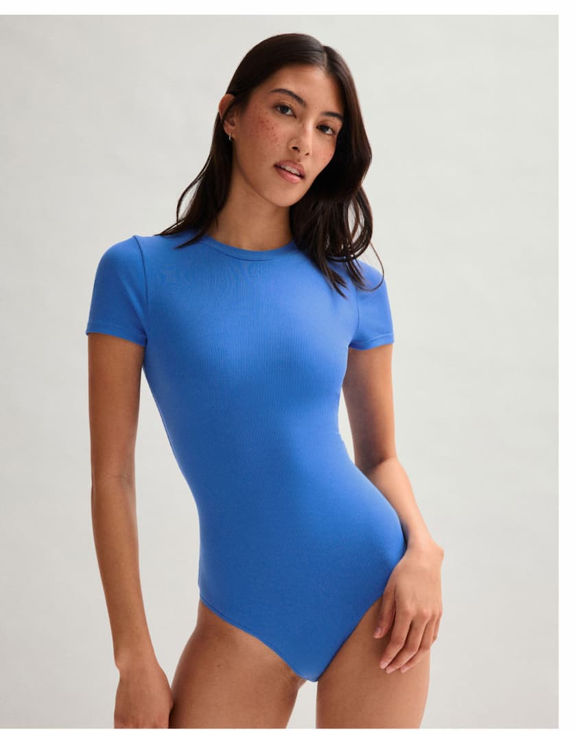 Cobalt Katie Crew Bodysuit