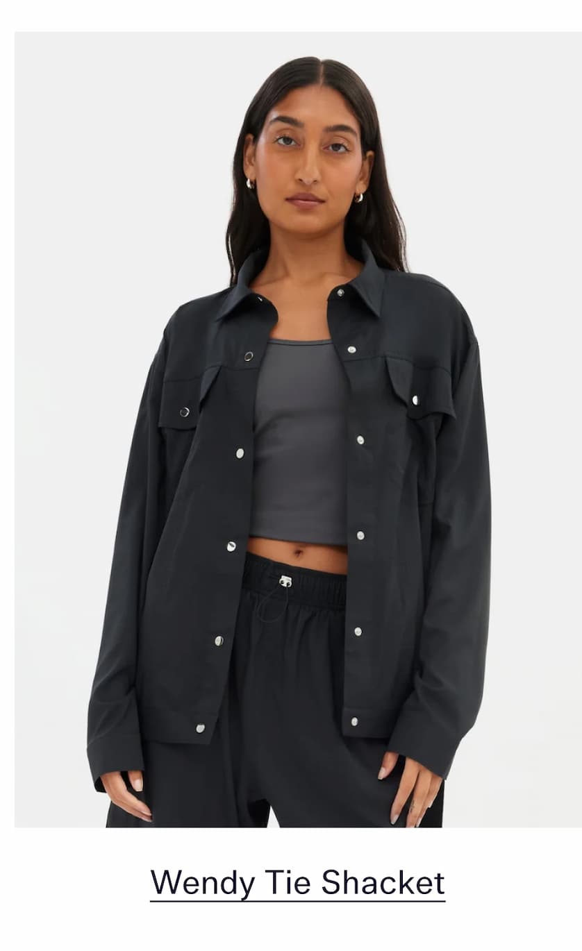 Wendy Tie Shacket
