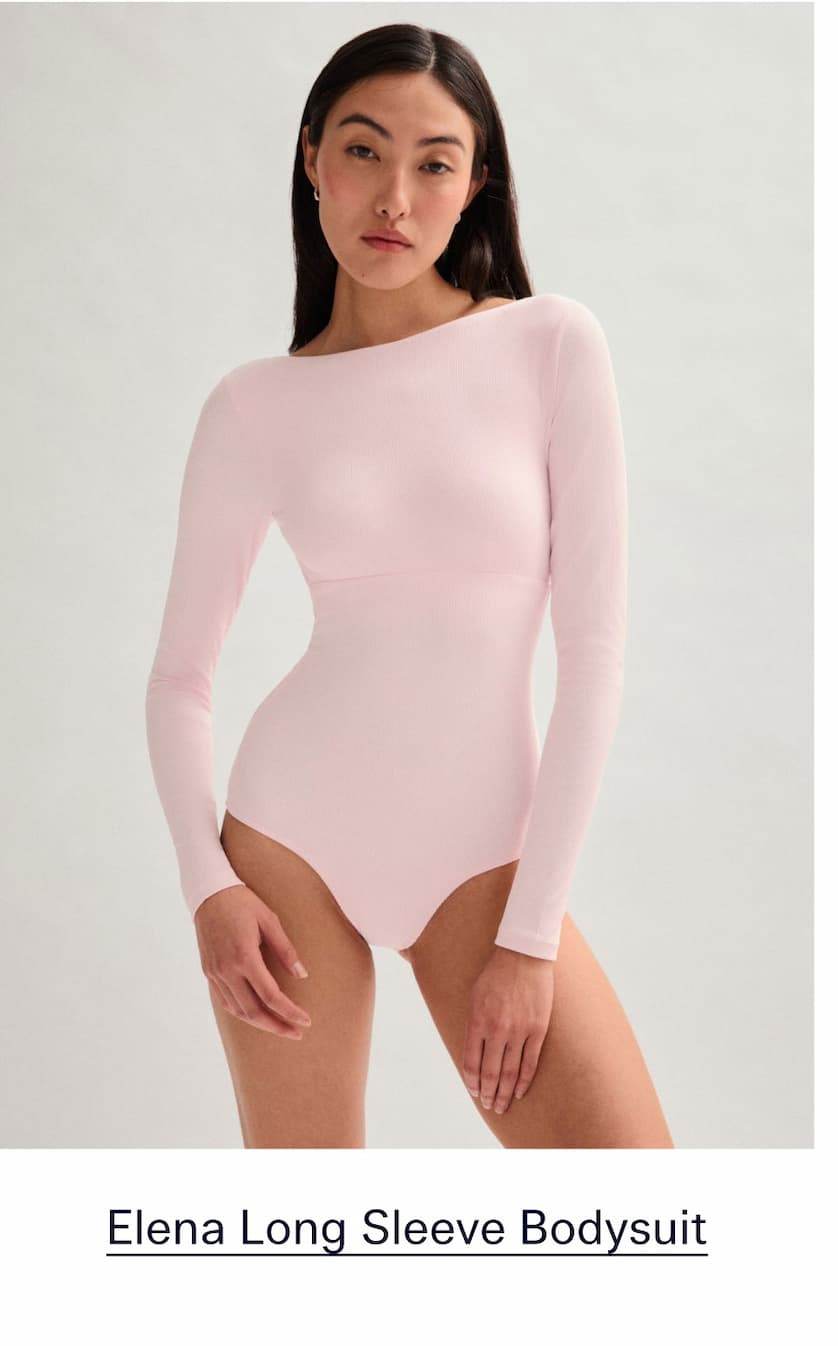 Gumdrop Elena Long Sleeve Bodysuit