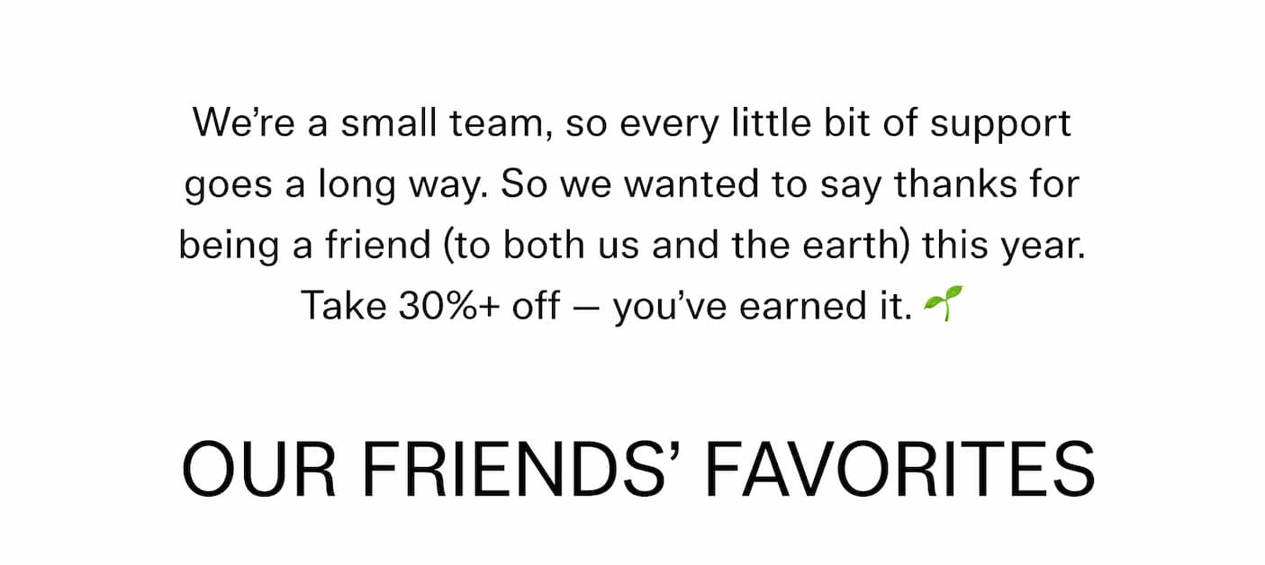 Girlfriend Collective Black Friday Shop All