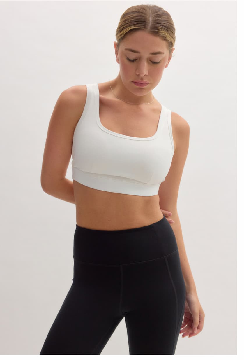 Girlfriend Collective | Tommy Cropped Bra
