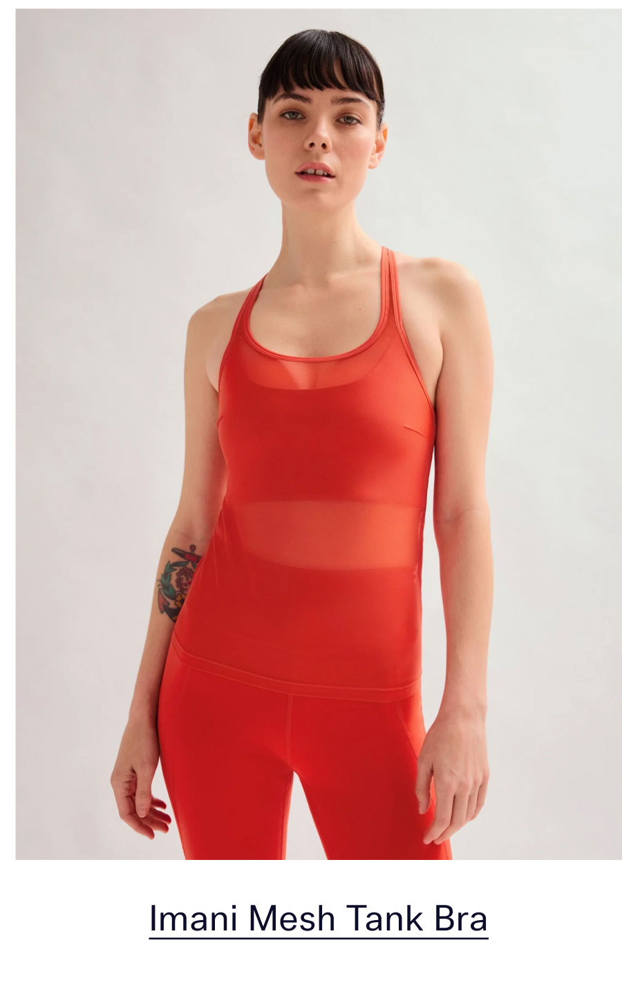 Redwoods Imani Mesh Tank Bra